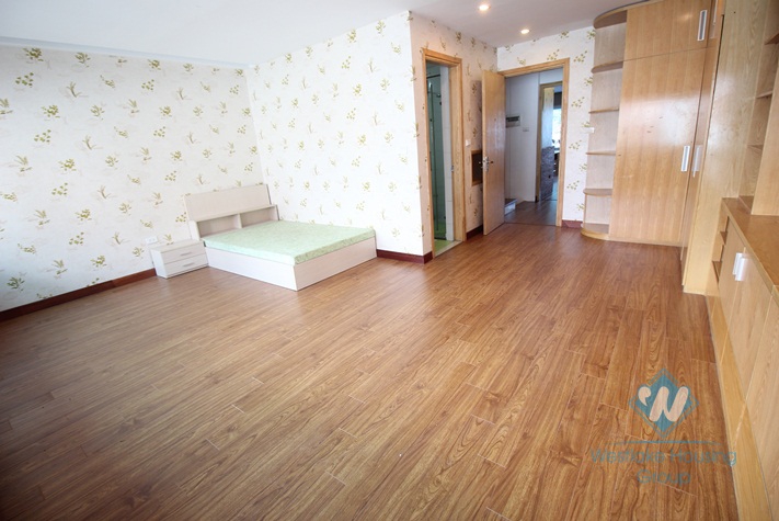 Wonderful duplex apartment for rent with 2 bedrooms and large terrace in Tay Ho, Hanoi 